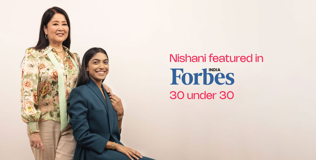 Nishani Featured in Forbes 30 under 30