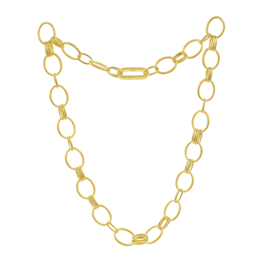 Ukiyo Oval Link Necklace