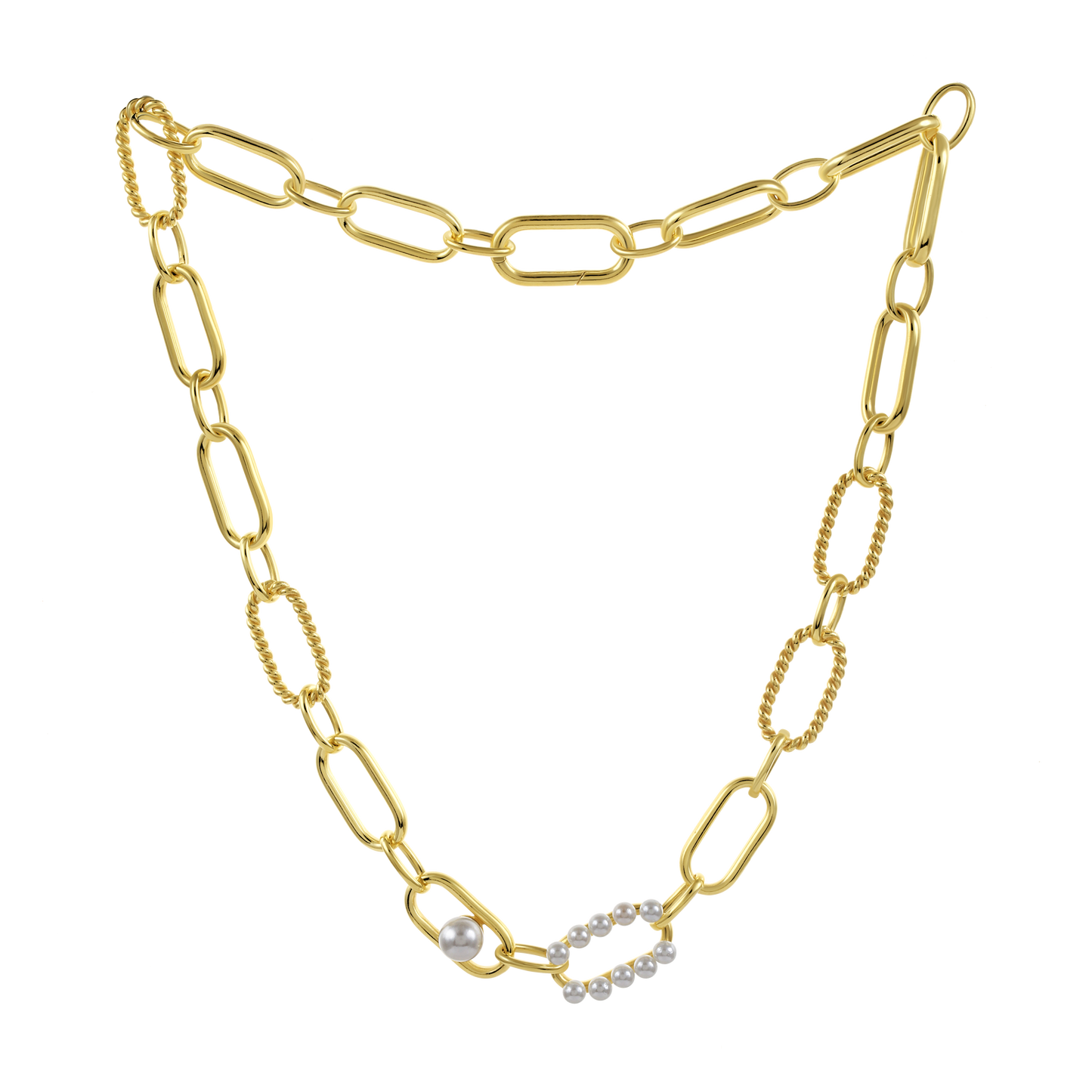 Mizuki Pearl Statement Choker Necklace
