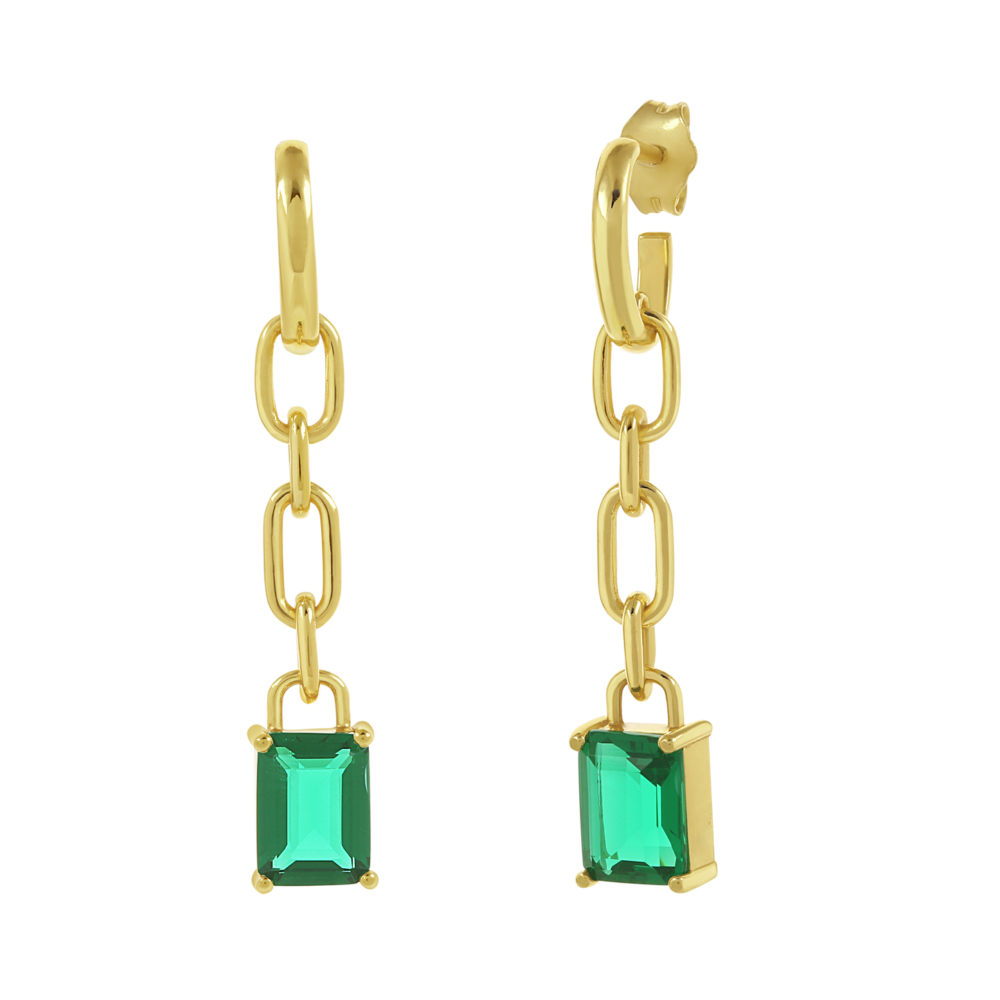 KiraKira Emerald Danglers