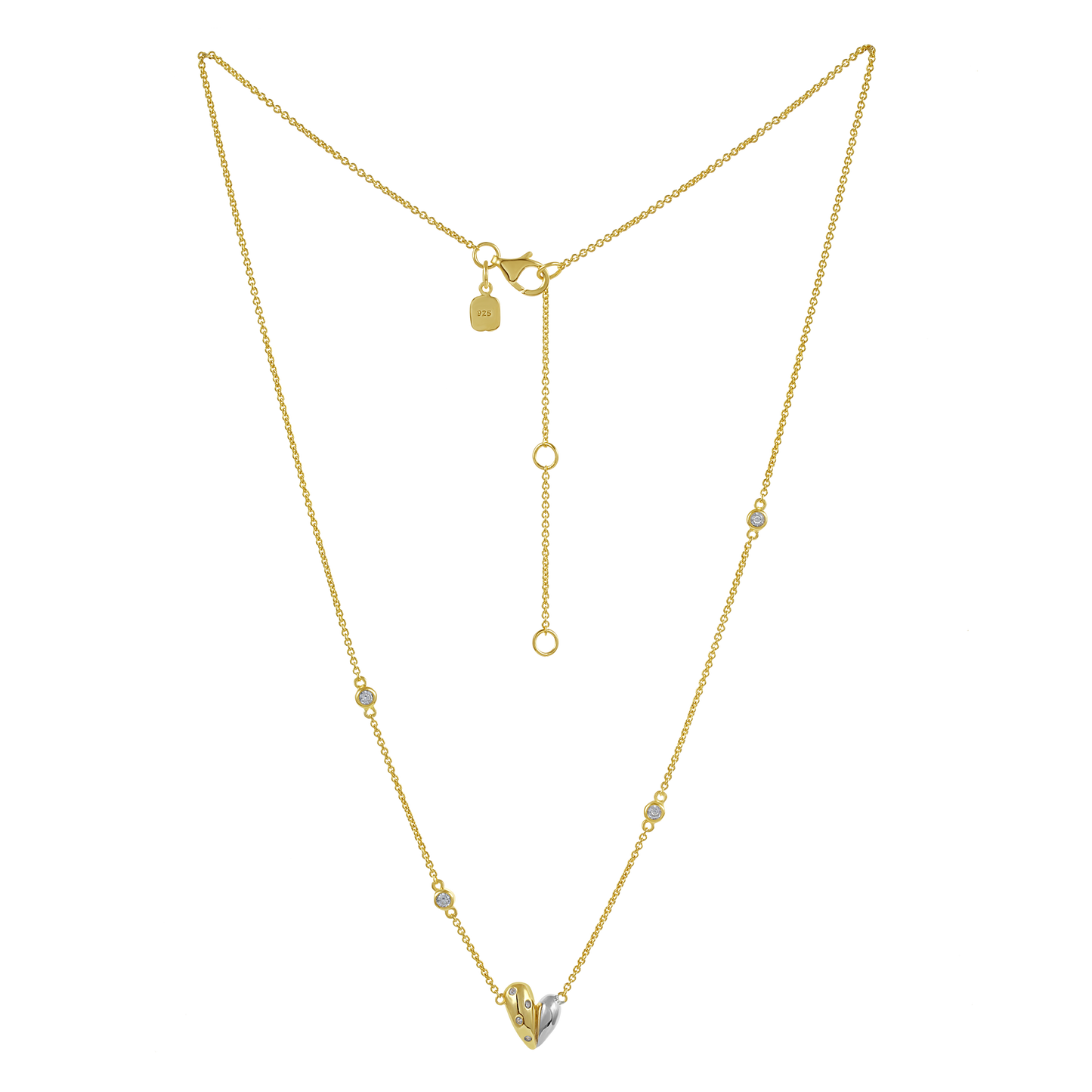 Yugen Organic Heart Necklace