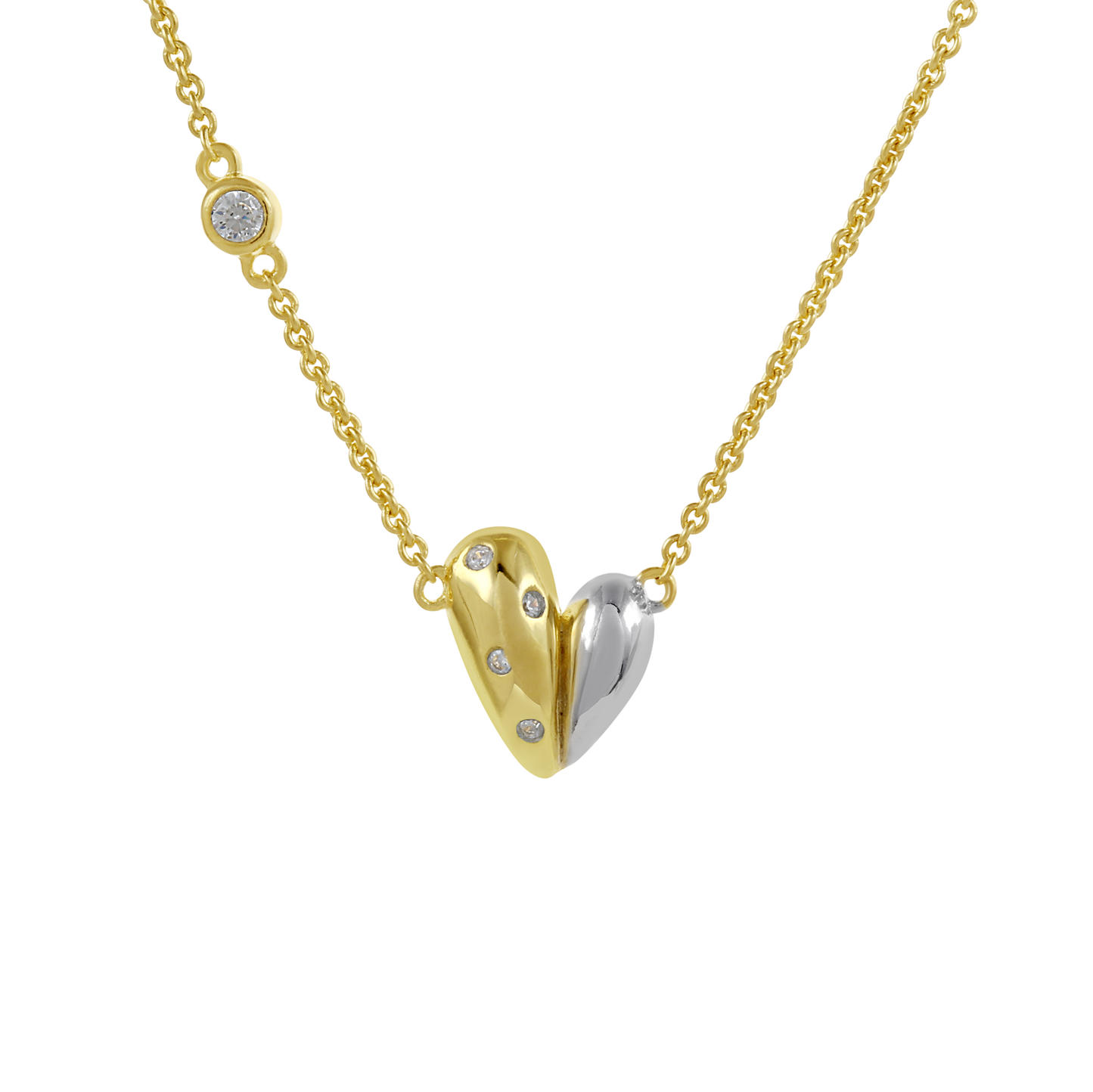 Yugen Organic Heart Necklace