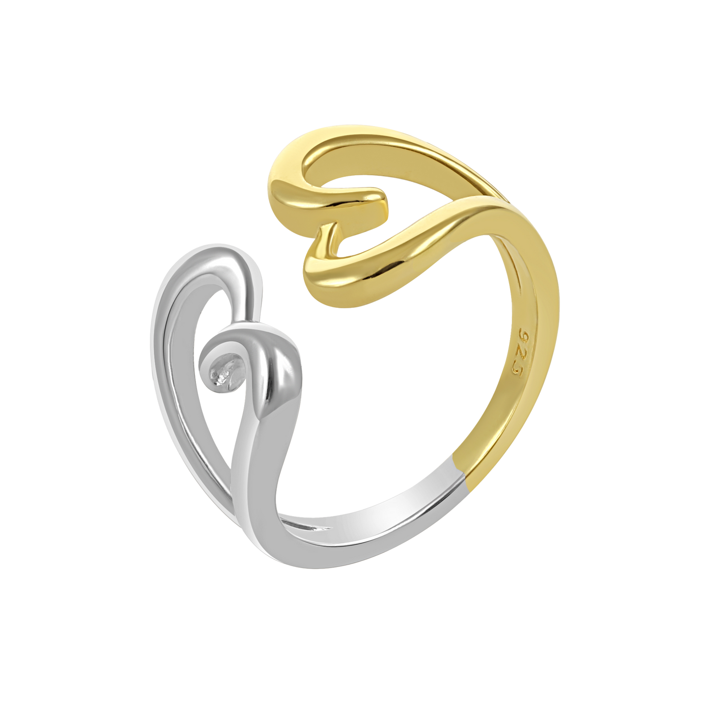 Twisted Heart Ring