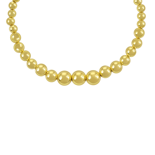 Enishi Gold Beaded Bracelet