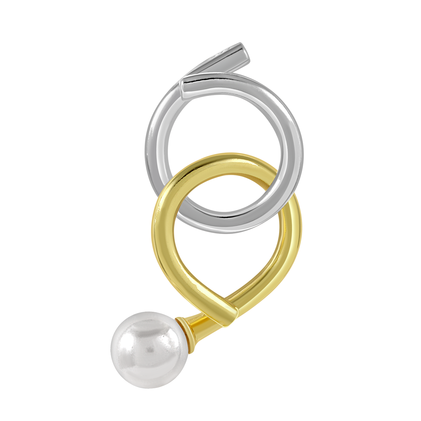 Yugen Knot-a-Pearl Earrings