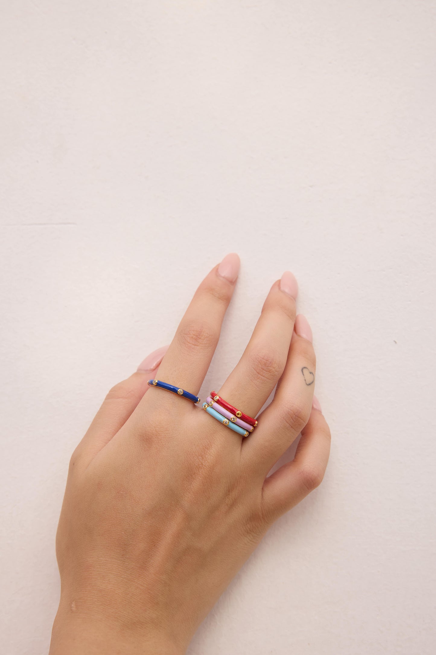 Enishi Multi-colour Band Ring