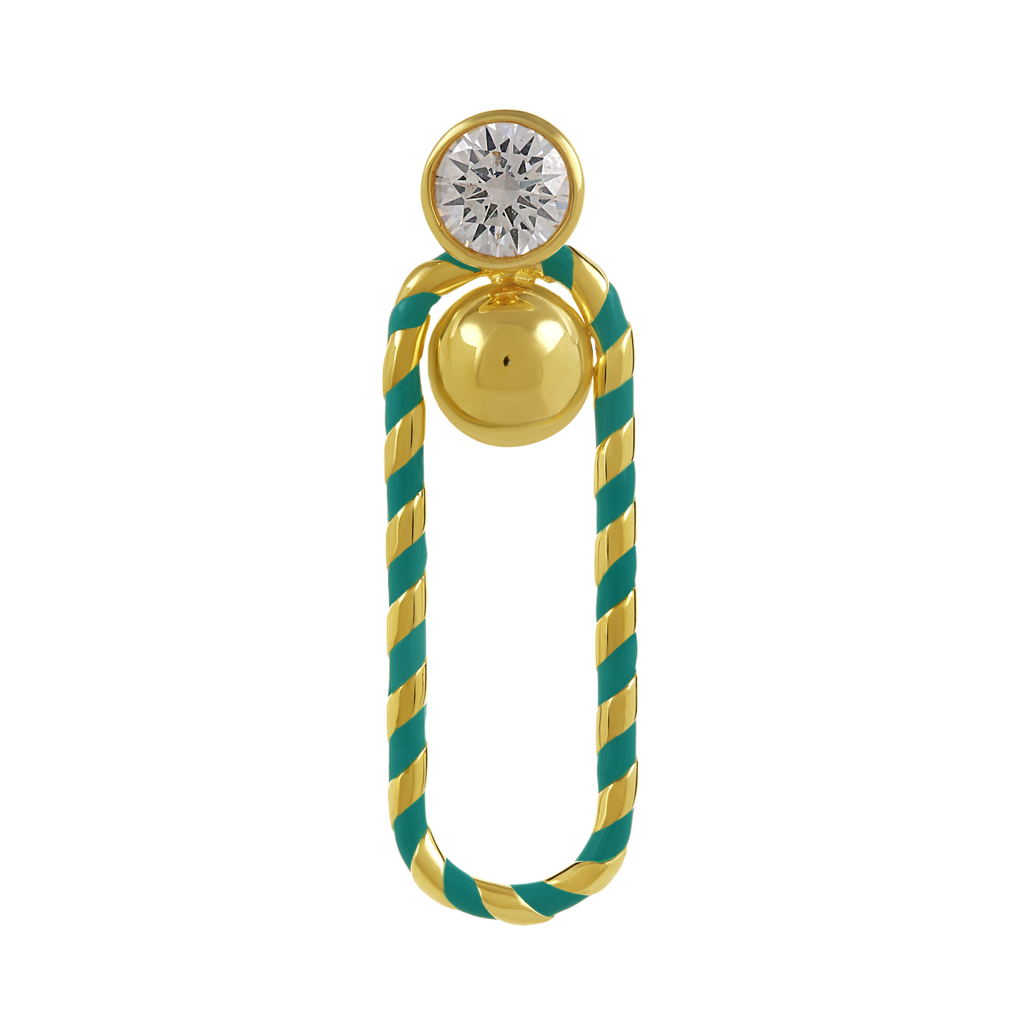Mankai Link Drop Earrings