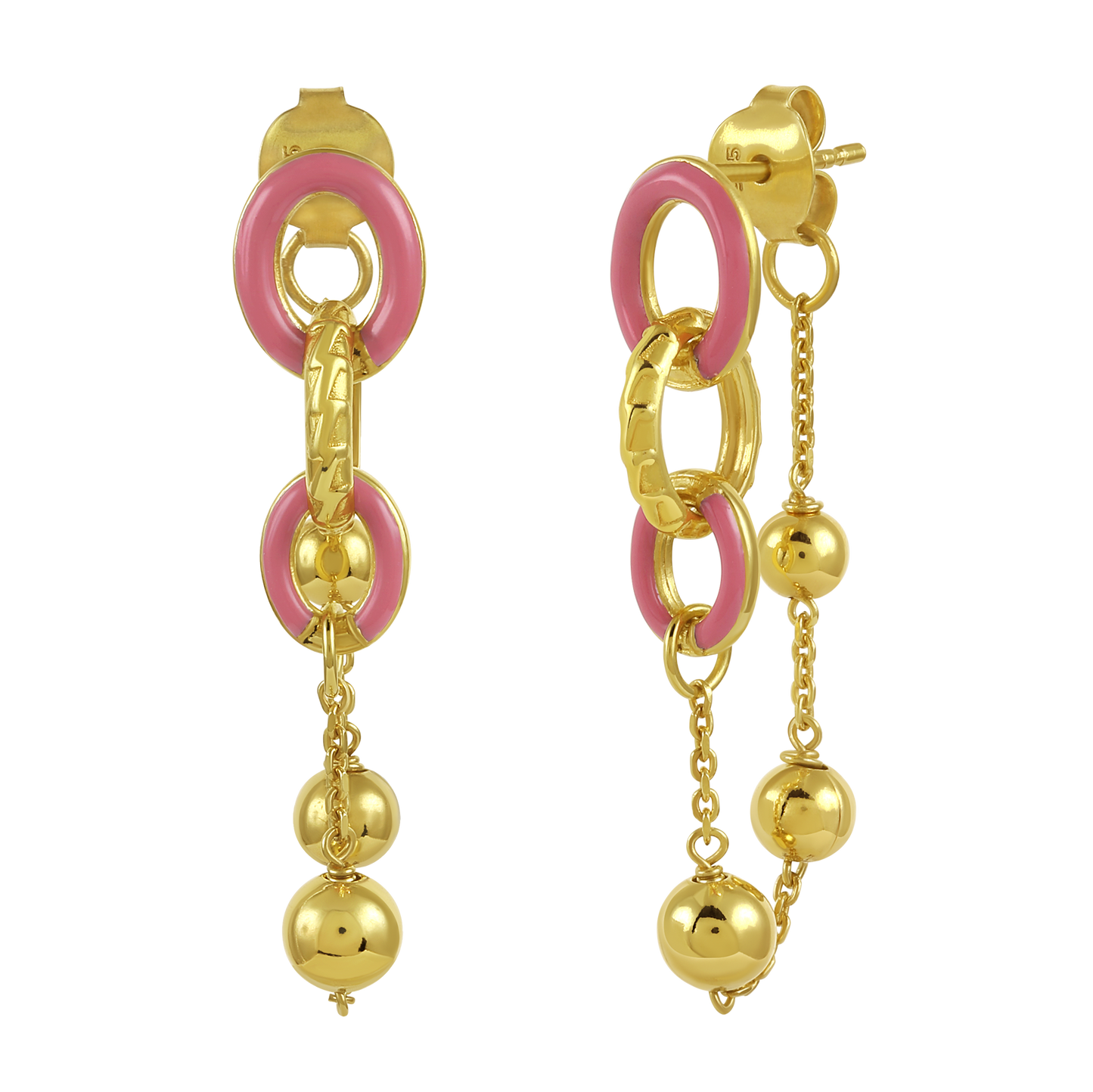 Mankai Chain Earrings