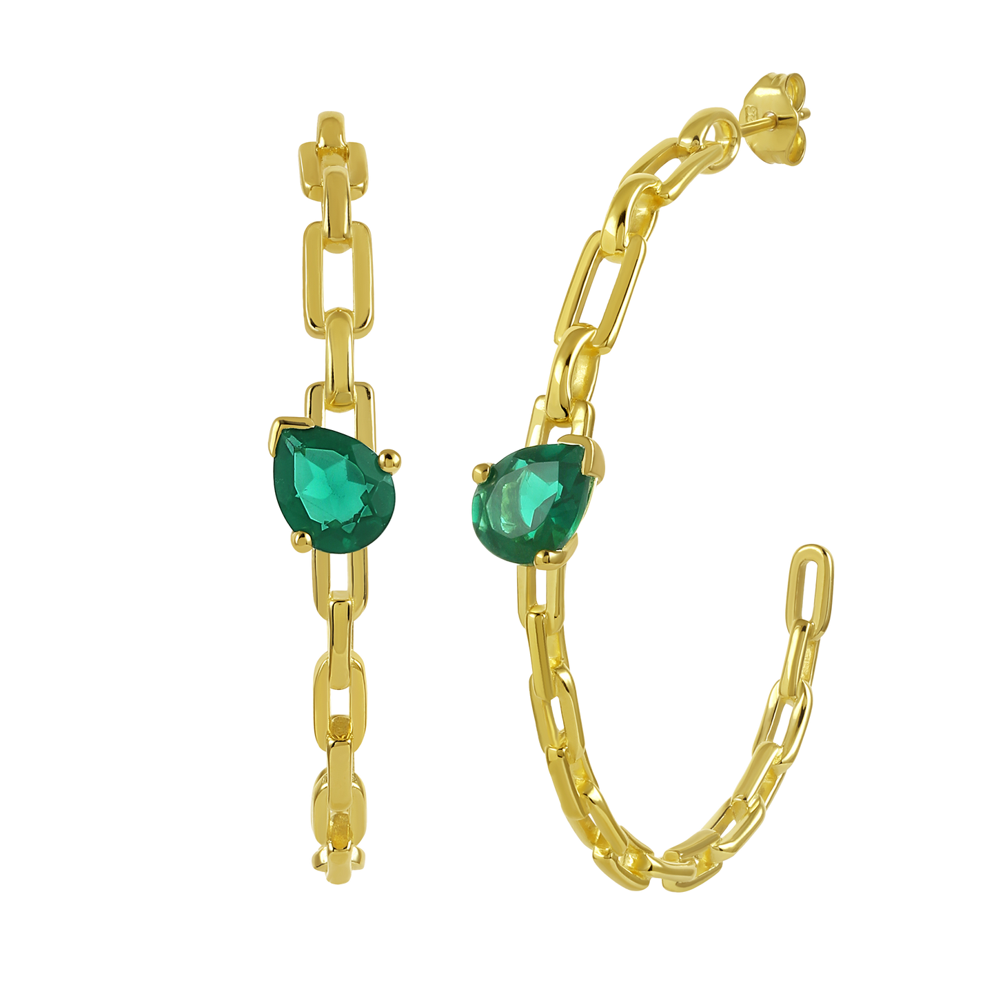 KiraKira Bold Hoops