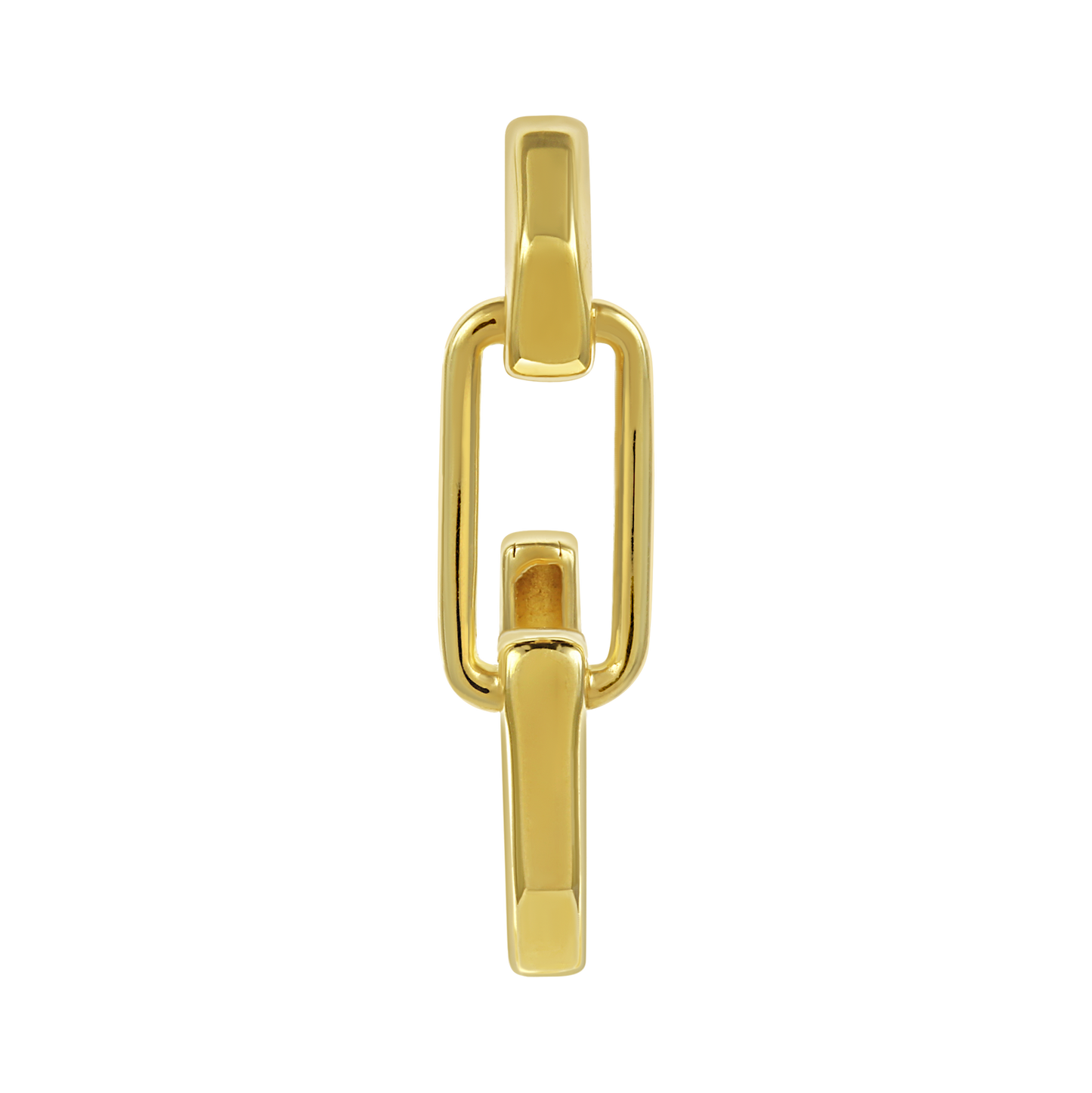 Ukiyo Link Hoop Earrings
