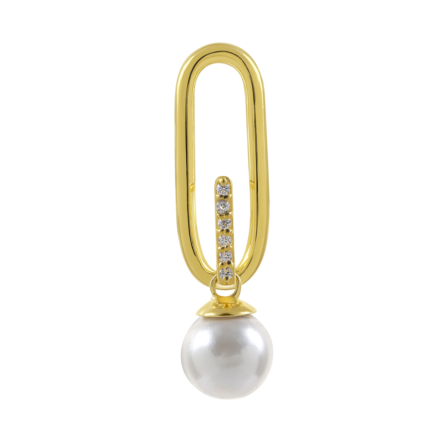 Mizuki Pearl Dangler Earrings