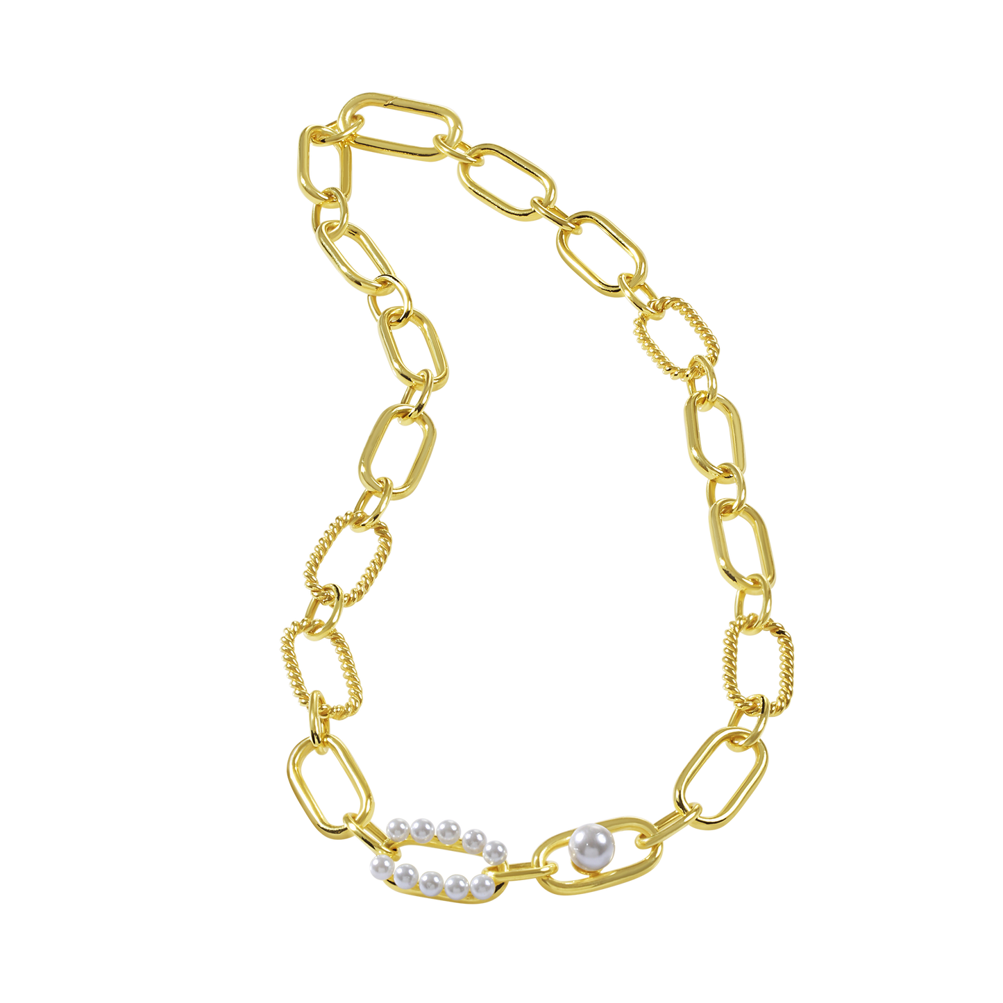 Mizuki Pearl Statement Choker Necklace