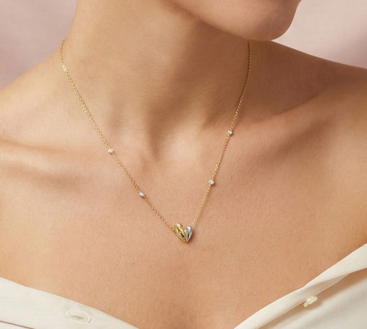 Yugen Organic Heart Necklace