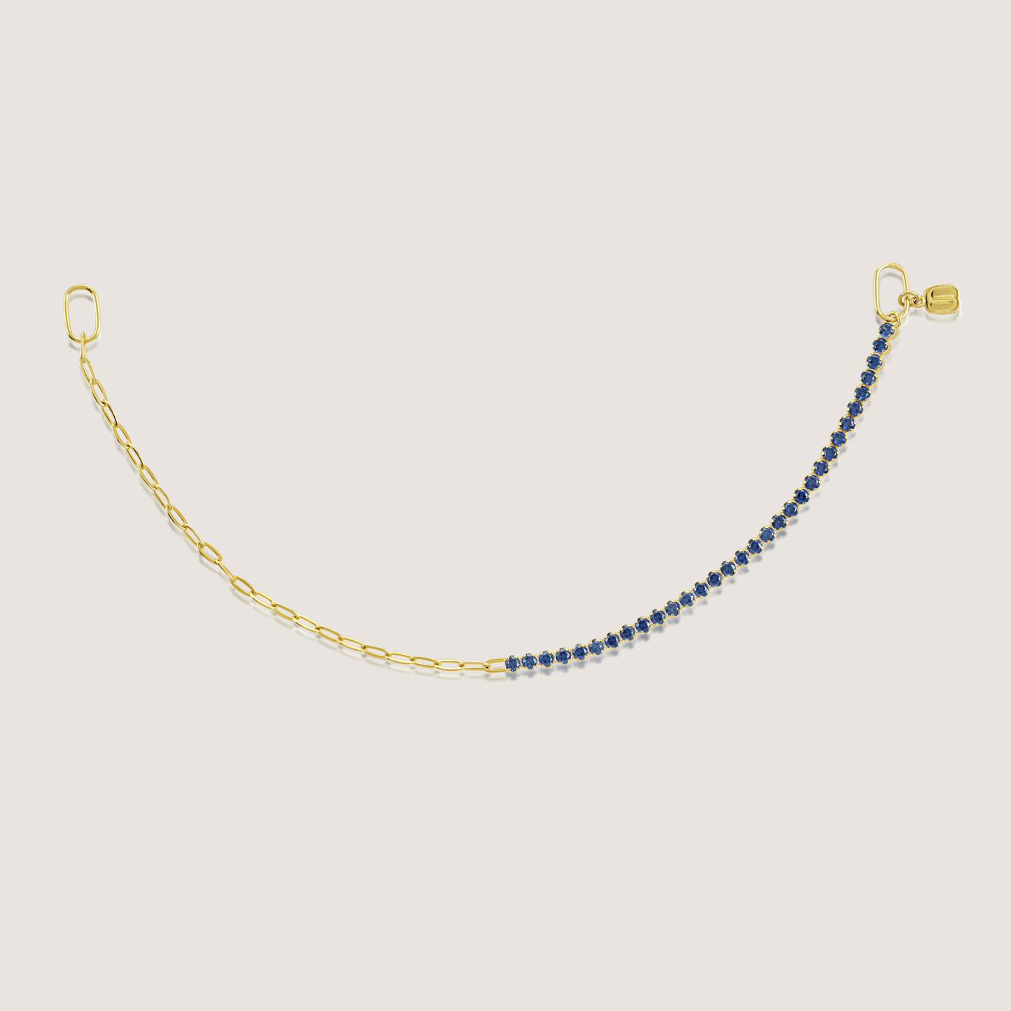KiraKira Half Tennis Chain