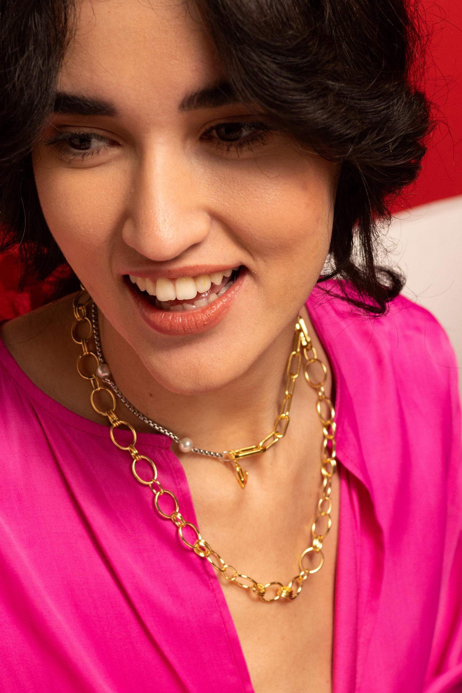 Sale edit 925 silver earrings with 14kt gold plating by Nishani Studio