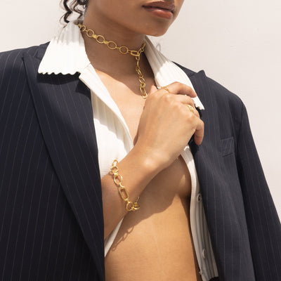 Ukiyo Oval Link Bracelet