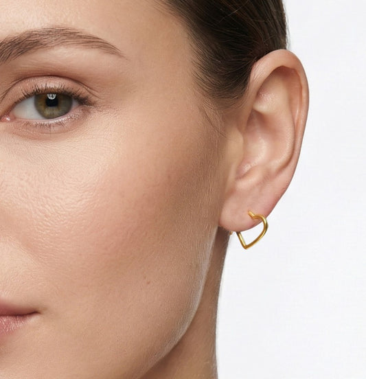 Ukiyo Mini Heart Huggies