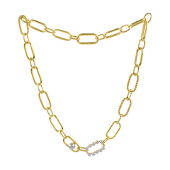 Mizuki Pearl Statement Choker Necklace