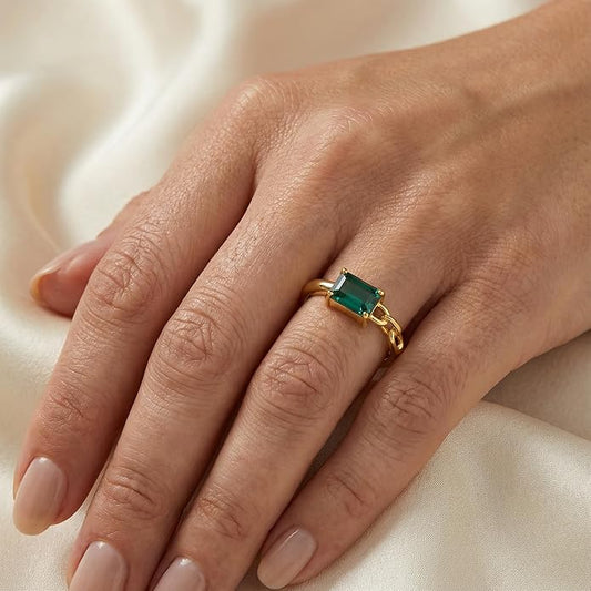 KiraKira Emerald Ring