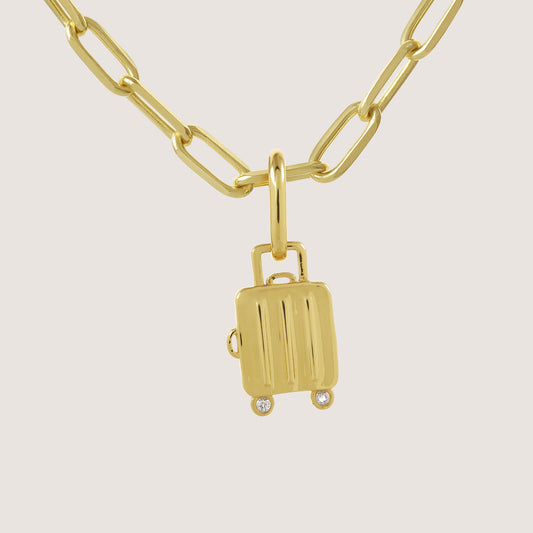 Suitcase Necklace