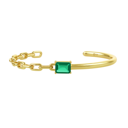 Kirakira Emerald Cuff