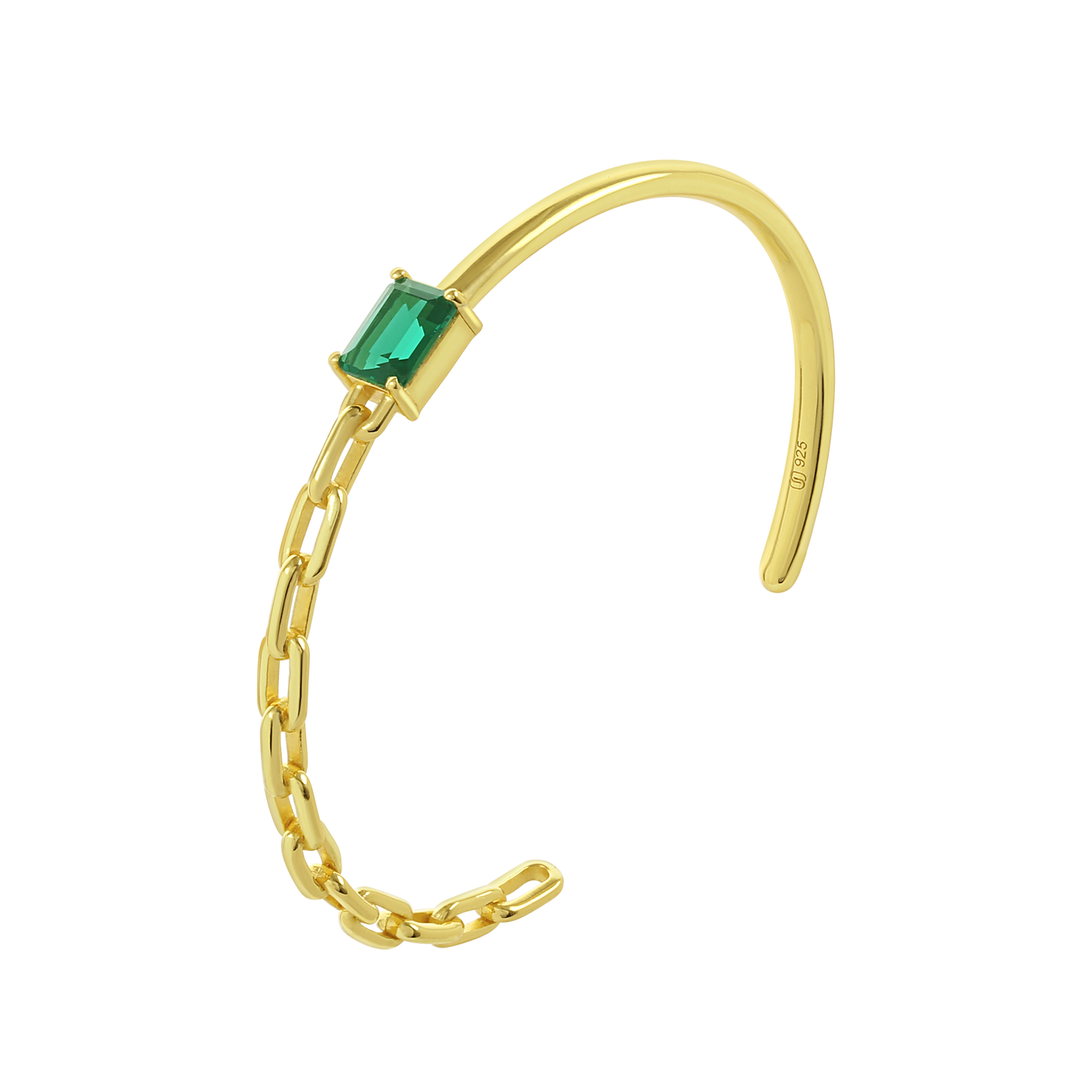 Kirakira Emerald Cuff
