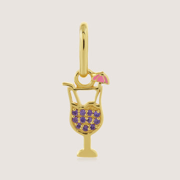 Cocktail Glass Charm