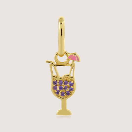 Cocktail Glass Charm