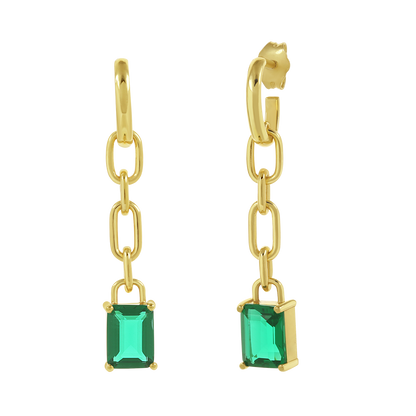 KiraKira Emerald Danglers