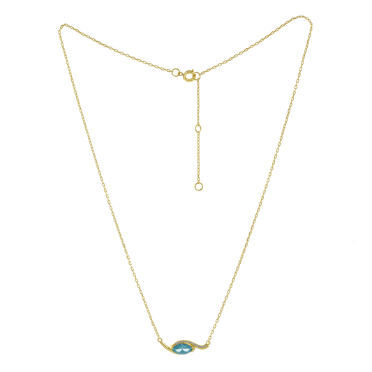 Natsumi wave necklace