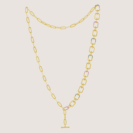 Summer Enamel Lariat