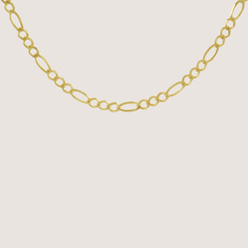 Fine Figaro Chain Necklace