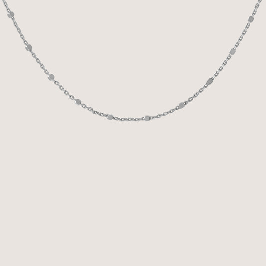 Dot & Cube Chain Necklace