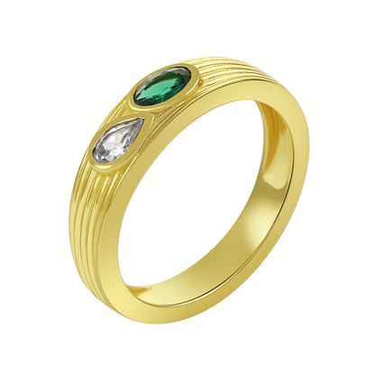 Natsumi Emerald Ring