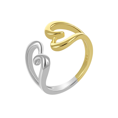 Twisted Heart Ring