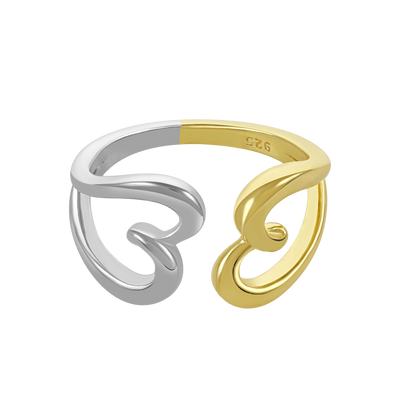 Twisted Heart Ring