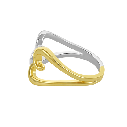 Twisted Heart Ring