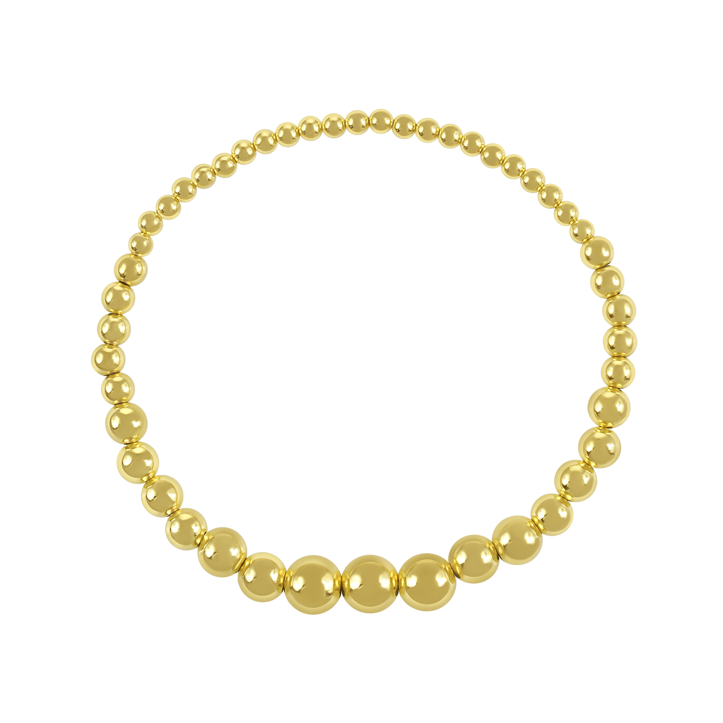 Enishi Gold Beaded Bracelet