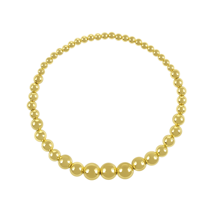 Enishi Gold Beaded Bracelet