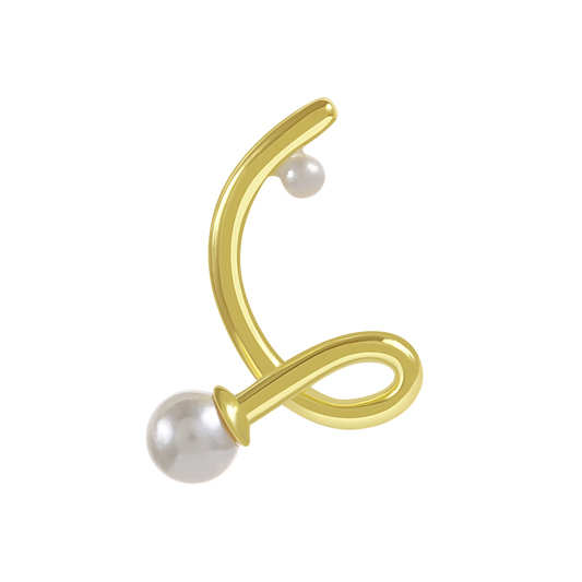 Ukiyo Twisted Pearl Earrings