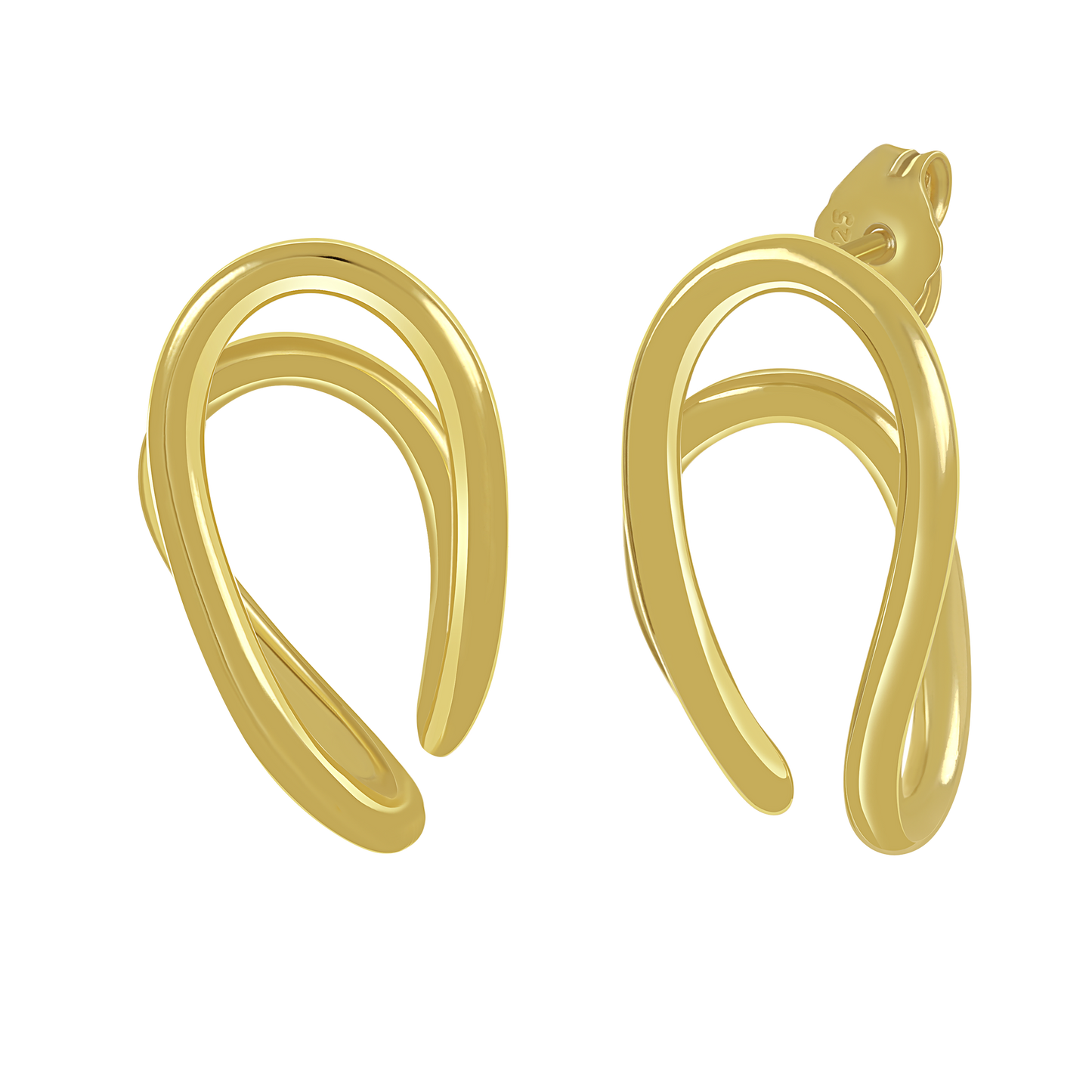 Ukiyo Curved Studs