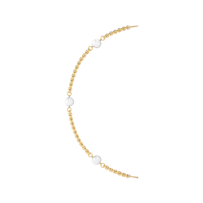 Box Chain With Pearls