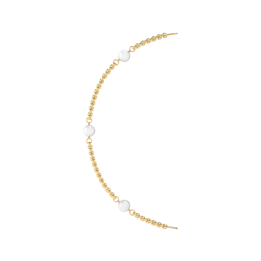 Box Chain With Pearls