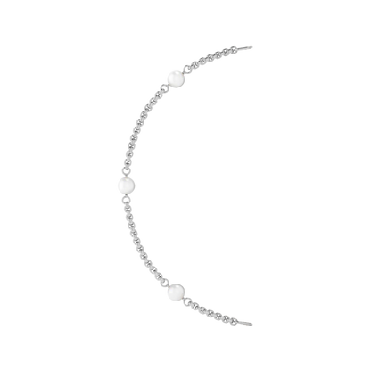 Box Chain With Pearls