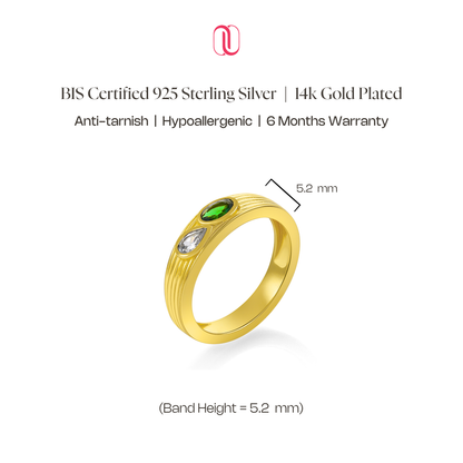 Natsumi Emerald Ring