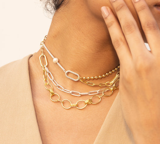 Twist Link Necklace