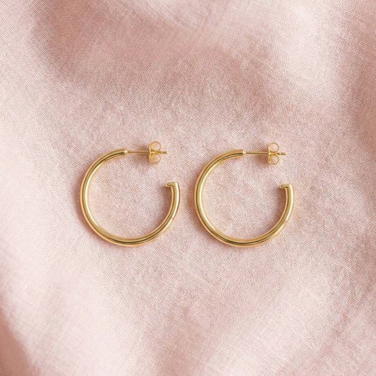 Gold hoop earrings for Women Jewellery
