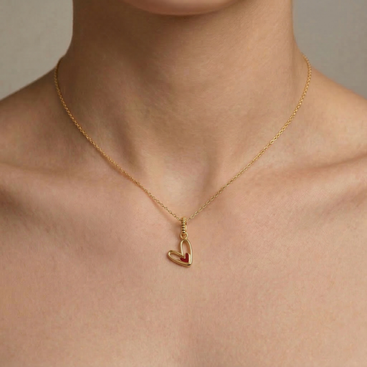 Signature Double Heart Charm