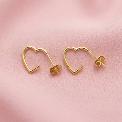 Ukiyo Mini Heart Huggies