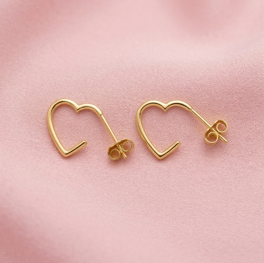 Ukiyo Mini Heart Huggies